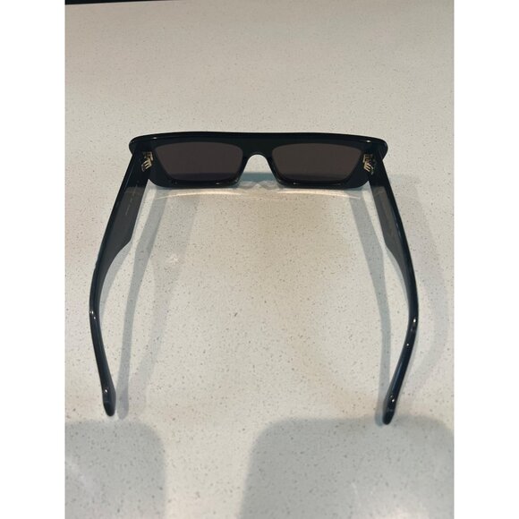 Gucci GG1331S 001 Black/Grey Narrow Rectangular Sunglasses NEW - Picture 9 of 11